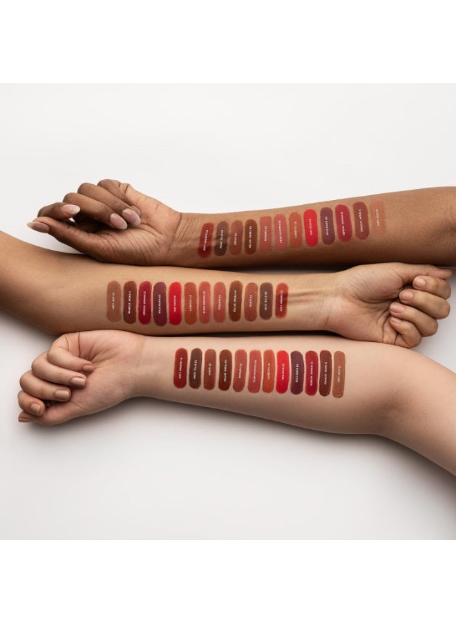 MARS Matte Muse Mousse Lipstick (3ml) (11-SHOW STOPPER) with Doe-Foot Applicator | Highly Pigmented | Smooth Texture | Hydrating Formula | Blurry Lips Effect - Image 4